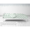 thumbnail image 5 of Bacati - Neutral Toddler Bedding/Sheet Set 100% Cotton Muslin, Stars Green, 5 of 9