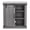 Gray, variant on 32" Compact TV Stand for 40" TVs w/ Barn Door Design - Navy
