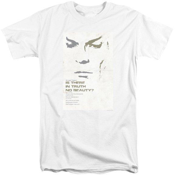 Star Trek Tos Episode 60 Adult Tall T-Shirt 18/1 T-Shirt White
