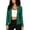 Green women's fall blazer a1, variant on Women's Fall Winter Collared Long Sleeve Blazer Open Front Casual Slim Crop Top Tunic Dressy Trendy Tshirt Streetwear Office Fashion, Pink S