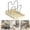 Beige 5.31x7.48x7.08in, variant on FURNIX Kitchen Pot Lid Storage Rack,Non-Slip Pot Lid Organizer With Silicone Pads,Multifunctional Lid & Spoon Rest Rack,Stable Holder For Utensils,Lids & Cutting Board Organizer Stand While Cooking