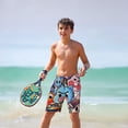 thumbnail image 6 of Amazing World Of Gumball Boys Swim Trunks Quick Dry Swimwear Surfing Bathing Suit Drawstring Elastic Waist With Mesh Lining, 6 of 7