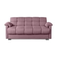 thumbnail image 2 of Sofá Cama Makora De Lino Palo De Rosa Varias Posiciones, 2 of 9