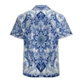 thumbnail image 3 of High Quality Hawaiian Shirts for Men Short Sleeve Aloha Beach Shirt Floral Summer Casual Button Down Shirts Blouses AMXP2Q, 3 of 7