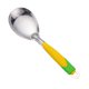 thumbnail image 1 of Cucharas de arroz de acero inoxidable de 4 piezas Cucharas de arroz con mango de plástico Cucharas de arroz prácticas HOMEMAXS 13543306-MX, 1 of 6
