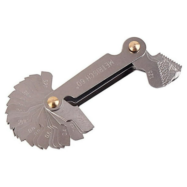 letairis Metal Ruler Set Thread Plug Gauge Folding Measuring Rulers