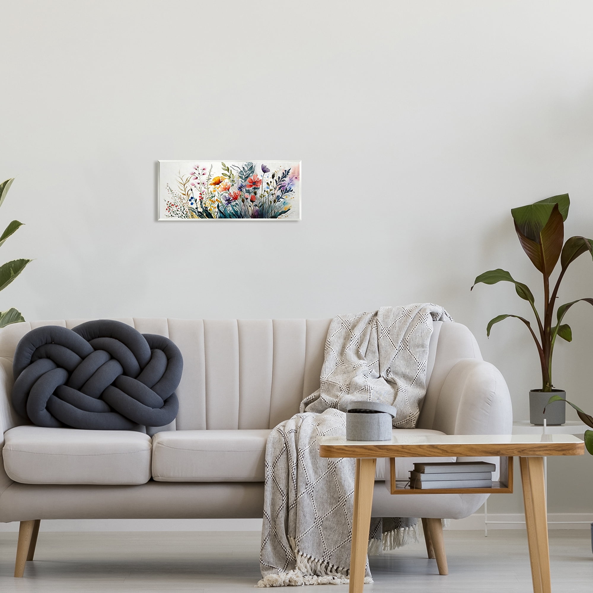 Stupell Industries Bold Floral Hues Blooming Nature Botanical & Floral Painting Unframed Art Print Wall Art