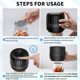 thumbnail image 4 of Kit de sellado al vacío KITOOL Electric Mason Jar para boca ancha, 4 of 8