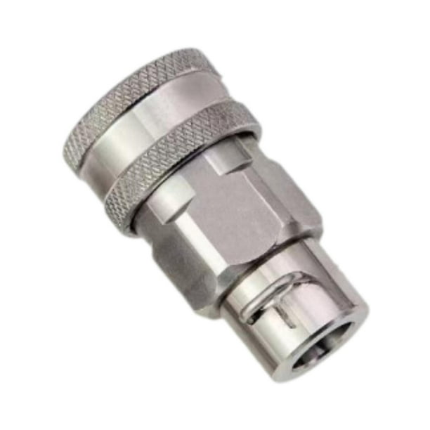 Adaptador de conexión rápida para hidrolavadora de 3/8" Convertidor rápido Pieza para lavadora de autos Conector a