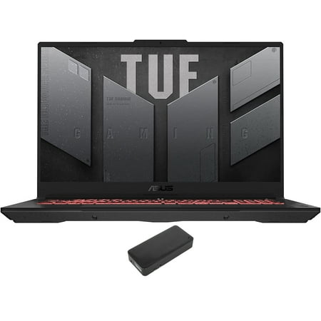 ASUS TUF Gaming A17 Gaming/Entertainment Laptop (AMD Ryzen 7 7735HS 8-Core, 17.3in 144Hz Full HD (1920x1080), GeForce RTX 4050, 64GB DDR5 4800MHz RAM, Win 11 Pro) with DV4K Dock