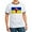 Black/White, variant on CafePress - Glory To Ukraine T Shirt - 100% Cotton Ringed T-Shirt