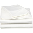 thumbnail image 1 of 530 Thread Count Egyptian Cotton California King Sheet Set Solid  White, 1 of 1