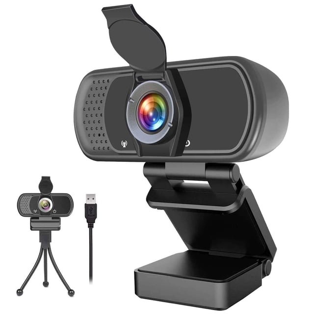 Webcam GoHZQ 1080p Full HD con micrófono para ordenador