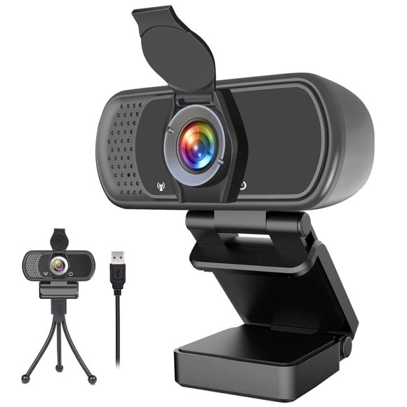 Webcam GoHZQ 1080p Full HD con micrófono para ordenador