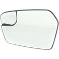 thumbnail image 2 of Mirror Glass Compatible With 2011-2012 Ford Fusion Left Driver Side Kool-Vue, 2 of 5