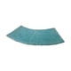 thumbnail image 5 of Alfombra de baño, alfombra de baño curva, alfombra para pies en forma de abanico, alfombra de baño suave y lavable antideslizante, Azul, 5 of 9