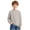 Light Gray #154, variant on Kids' Sweatshirt Crewneck Long Sleeve Casual Pullover Basic Comfortable Classic Fit Solid Color Fall Top