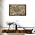 thumbnail image 3 of Elephant Stock Vintage Rome City Map Wall Art - Horizontal Canvas Wall Art - Living Room Wall Decor - Map Canvas - Beige And Gray Decor - 30" x 20", 3 of 8