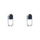 thumbnail image 1 of Wosthever Botellas de condimentos Dispensadores de sal Pimentero con tapa Cocinero sellado automático Cocina Almacenamiento recargable Al aire libre Azul Azul 2piezas Wosthever CBP273348, 1 of 6