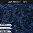 thumbnail image 5 of Vargottam Indoor/OutdoorTablecloth58x120 Inch Rectangle Tablecloth with Umbrella Hole and Zip- Waterproof PatioTableCloths- TableCovers for Backyard RectangularTable- Navy Blue, 5 of 5
