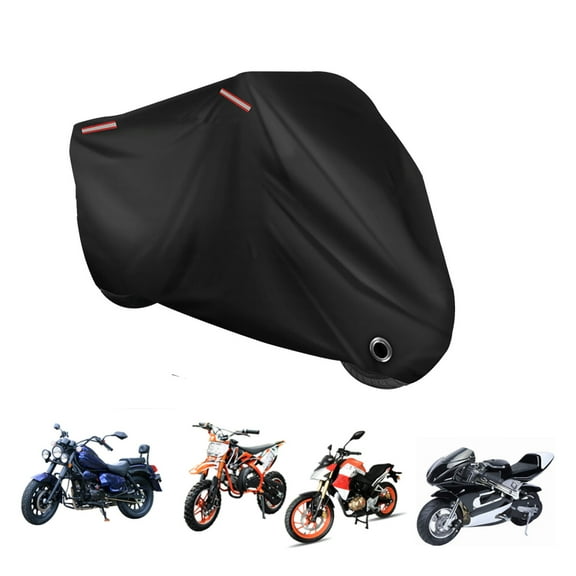 OPTUTUS Motorcycle Cover 96 Inch – All-Season Waterproof Bike Cover with Anti-Theft Hole, UV & Dust Protection