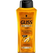 Gliss Hair Repair Shampoo, Oil Nutritive, 13.6 Ounce