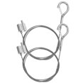 thumbnail image 1 of PinesC 2 Pcs Picture Heavy Hanging Wire Frame Duty Clothes Hanger Hangers Hooks, 1 of 5