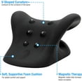 thumbnail image 2 of HealthSmart Neck & Shoulder Traction Device, Neck & Shoulder Relaxer, Magnetic Therapy, Cervical Spine Alignment and TMJ Relief, Neck Pain Relief, Black, 2 of 6