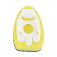 thumbnail image 4 of 24 Pack Dish Wand Refills Sponge Heads, Dish Wand Brush Replacement Sponge Dish Pads for Kitchen Cleaning Brush,24 x Sponge brush replacement head,Green & Yellow, 4 of 4