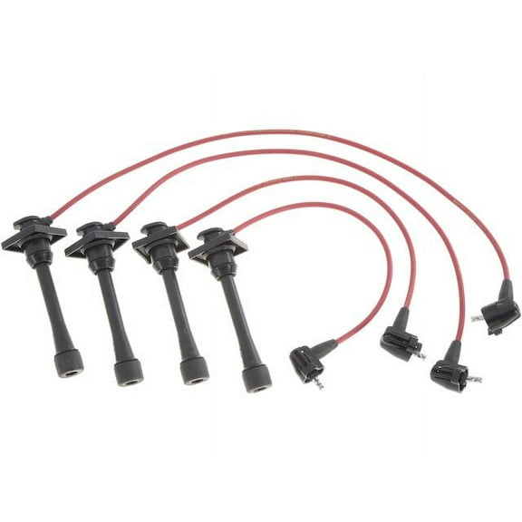 Spark Plug Wire Set - Compatible with 1993 - 1997 Toyota Corolla 1994 1995 1996