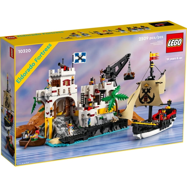 LEGO Eldorado Fortress | Hotel building components - Walmart