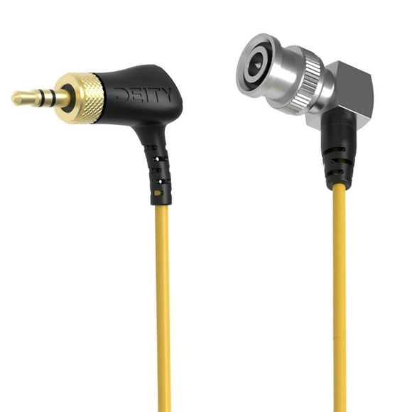 Cable Timecode Deity C15 con bloqueo de 3,5 mm a BNC de 19 cm para TC-1