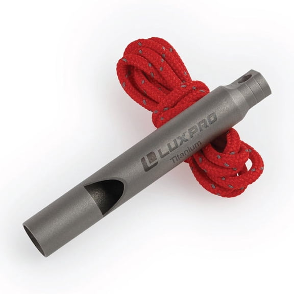 LUXPRO LP73 Titanium Ultra Light Weight Whistle Whistles