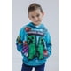 thumbnail image 3 of Sudadera con capucha Minecraft Creeper Zombie Steve para niños Turquesa 10-12, 3 of 5