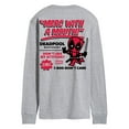 thumbnail image 2 of Marvel - Deadpool Merc With A Mouth - Men's Long Sleeve Graphic T-Shirt, 2 of 4