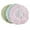 Multicolor, variant on Teissuly Reusable Shower Cap 6-Piece Shower Cap Shower Cap Elastic Shower Cap