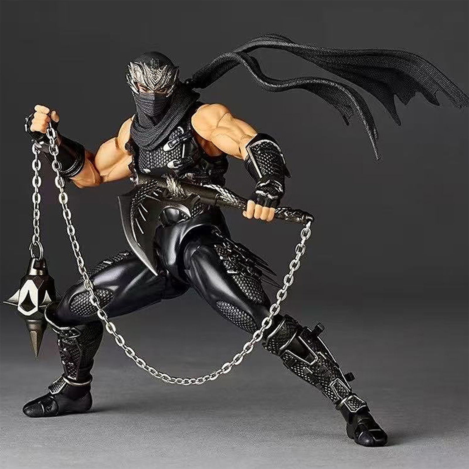 Yamaguchi Ninja Gaiden Ryu Hayabusa Action Figure, 7.08