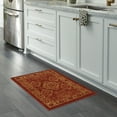 thumbnail image 3 of Maples Rugs Georgina Traditional Vintage Red Gold Washable Entryway Area Rug, 1'8 x 2'10, 3 of 7