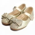thumbnail image 4 of Zapatos de cuero para niñas, primavera y otoño, zapatos de princesa para niños, zapatos planos de fondo suave, zapatos para niñas pequeñas supermovidos, zapatos para niños, 4 of 5