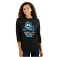 thumbnail image 3 of Mega Man Cartoon Slidin Into Trouble Unisex Plus Size Long Sleeve Shirt Brisco Brands 2X, 3 of 5