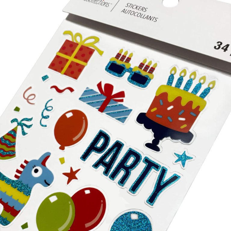 Birthday Party Stickers