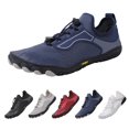 thumbnail image 2 of NOKIO Men's Sneakers Comfortable Wide Width Athlet𝗂c Shoes S𝗅ip On Elastic Adjuatable Strap Cycling Shoes Outdoor Sport Wading Shoes Lightweight Anti-S𝗅ip Swim Shoes, 2 of 6