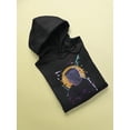 thumbnail image 3 of Retro Wave Style Girl Hoodie Women -Image by Shutterstock, Female Medium, 3 of 4