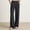 #Black, variant on DPTALR Women's High Waisted Seamed Wide Leg Pants,Beige,Women's Plus Size L