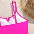 thumbnail image 4 of Ymyiu Teen Swimsuits Tankini Toddler Baby Girl Swimsuit Two-Piece Bathing Suit Bikini Top Trunks Shorts Bathing Suit Size 10-12 Years (Hot Pink,10-12 Years), 4 of 7