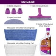 Rejuvenate Click N Clean MultiSurface Spray Mop System Complete Bundle