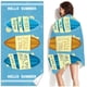 thumbnail image 1 of 1 toalla de playa estampada de felpa de doble cara con toalla de baño para natación para adultos de fibra ultrafina transfronteriza, terciopelo seco de doble cara, 1 of 5