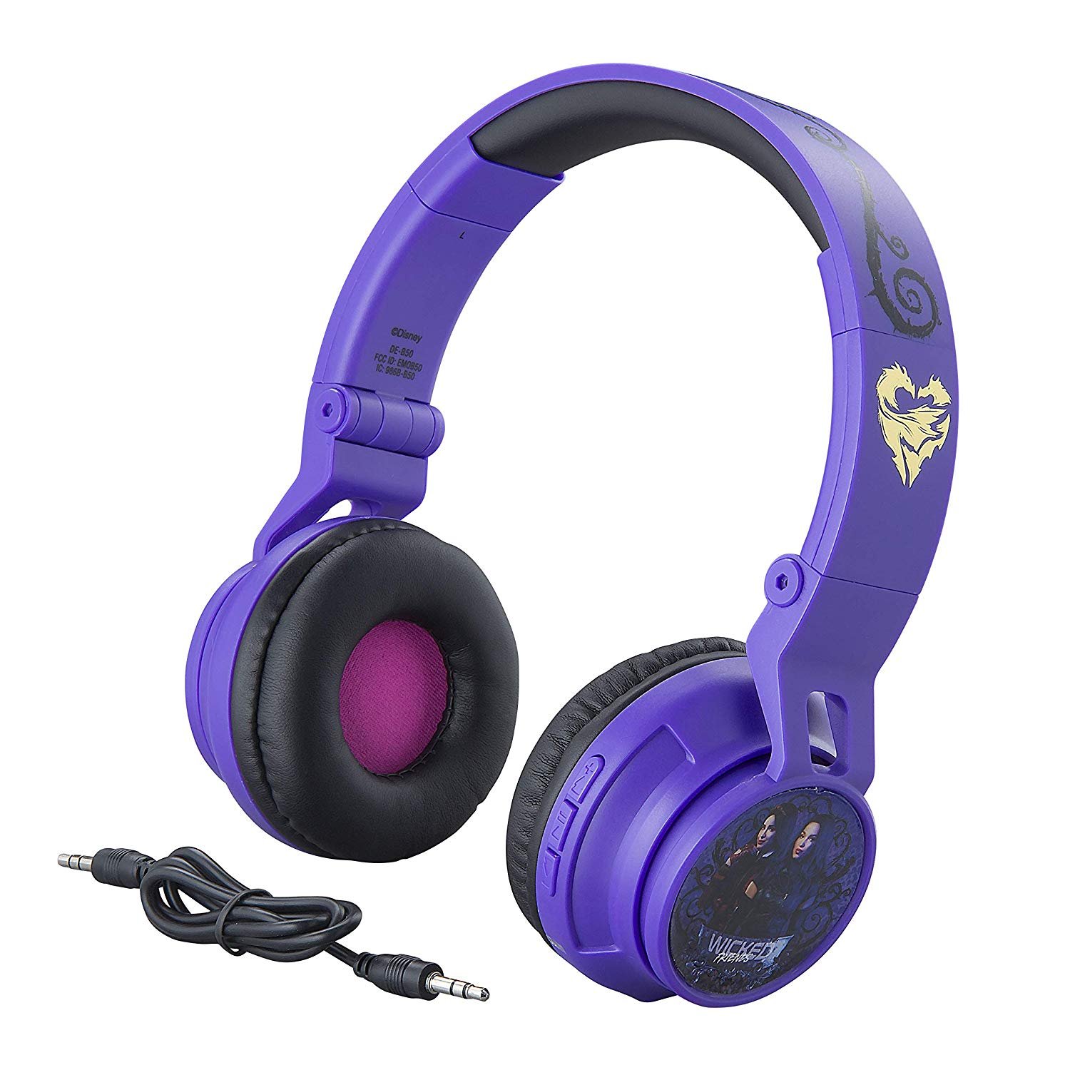 EKids Descendants Kids Bluetooth Headphones For Kids Wireless 