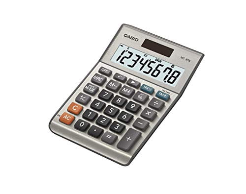 Casio MS-5A BK Electronic Calculator 8-Digit LCD SOLAR POWER VINTAGE & RARE MS-5 