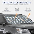 thumbnail image 4 of Haiem Cute Rabbit Car Windshield Sun Shade (2 Pieces) Foldable Windshield Sun Shade Car Accessories for Truck SUV Pickup-Large, 4 of 7